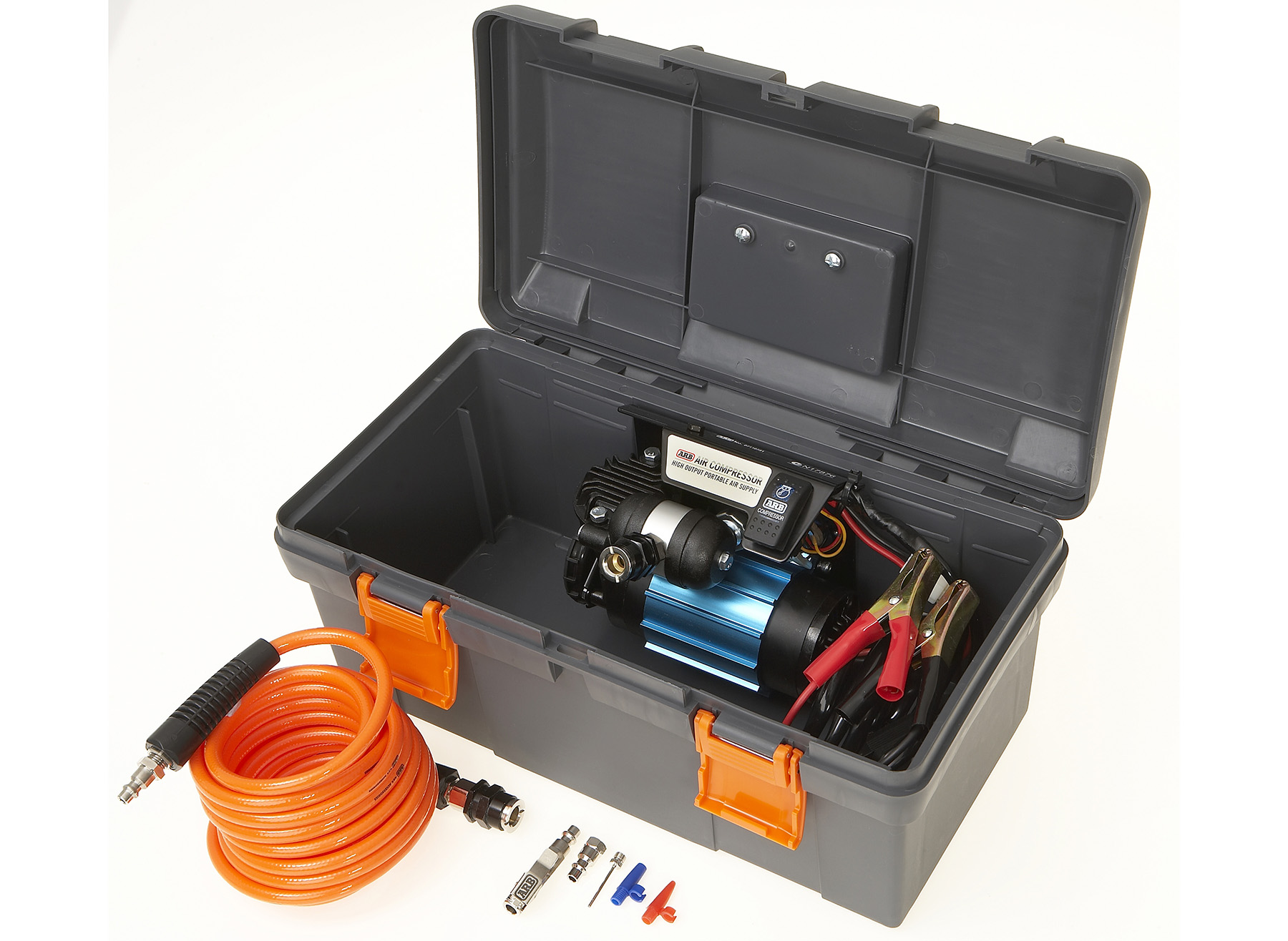 ARB-Kompressor 12-Volt, CKMP im Koffer, inkl. Zubehör, 6 m Luftschlauch >  :: Taubenreuther GmbH