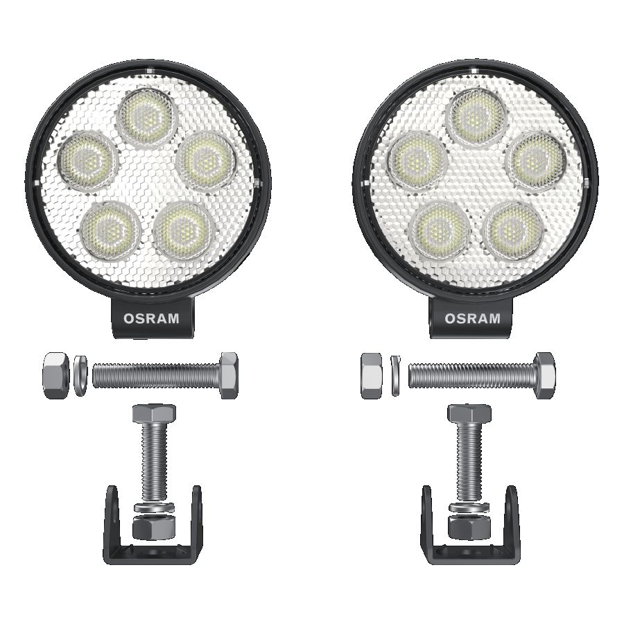 OSRAM LED Arbeitsscheinwerfer VX70-SPSet (2 Stk.) rund, 12/24V > LED  Scheinwerfer und Zubehör > OSRAM LED LIGHTBARS 